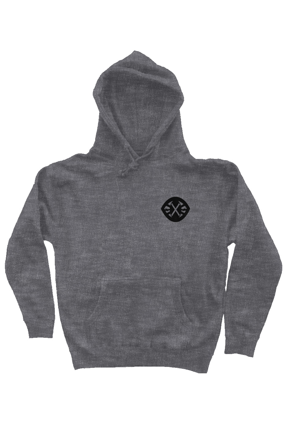 The Invisible Panchos Mother Hoody- Black/Grey