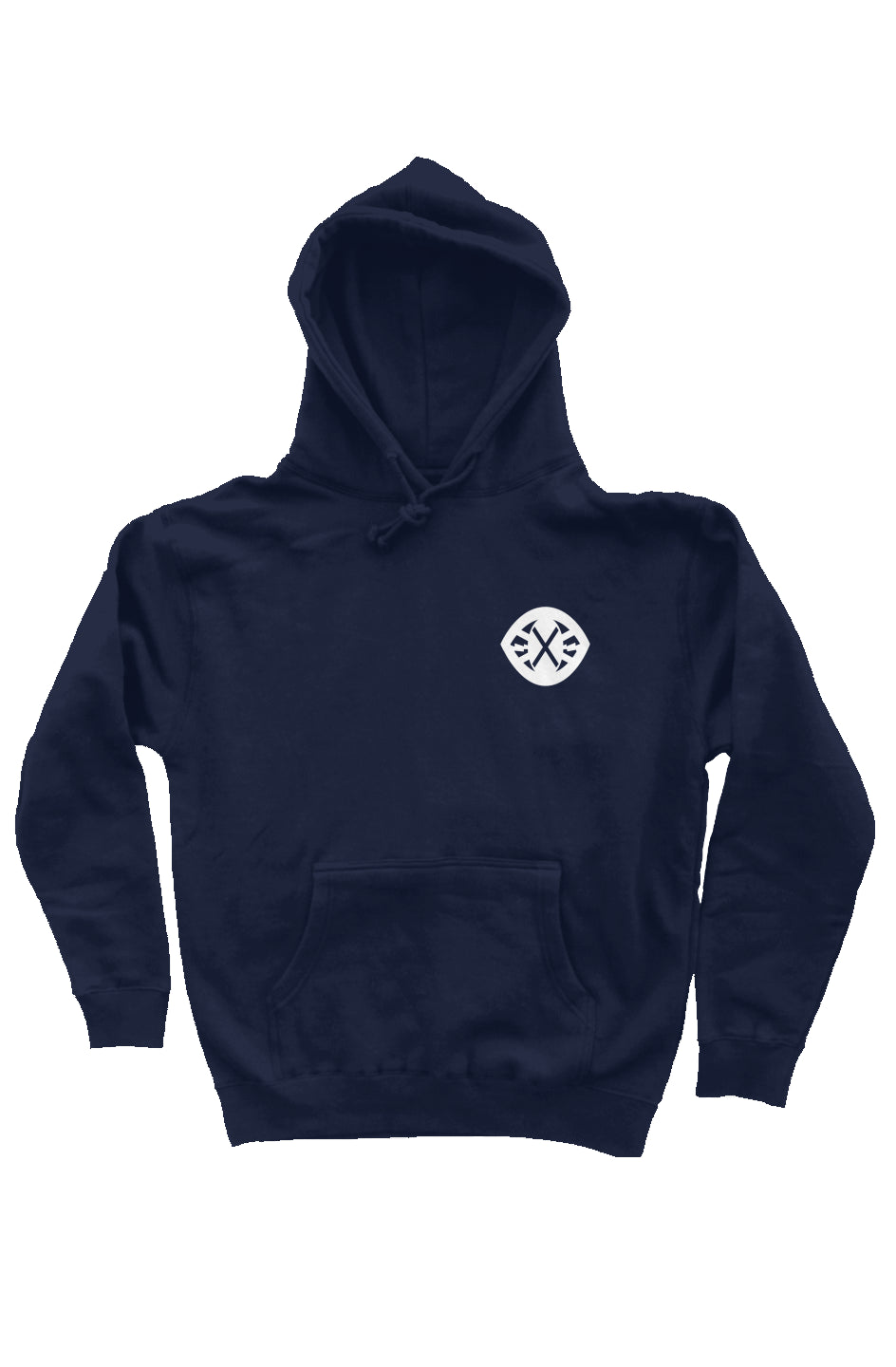 The Invisible Panchos Mother Hoody- White/Navy