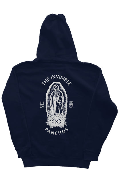 The Invisible Panchos Mother Hoody- White/Navy