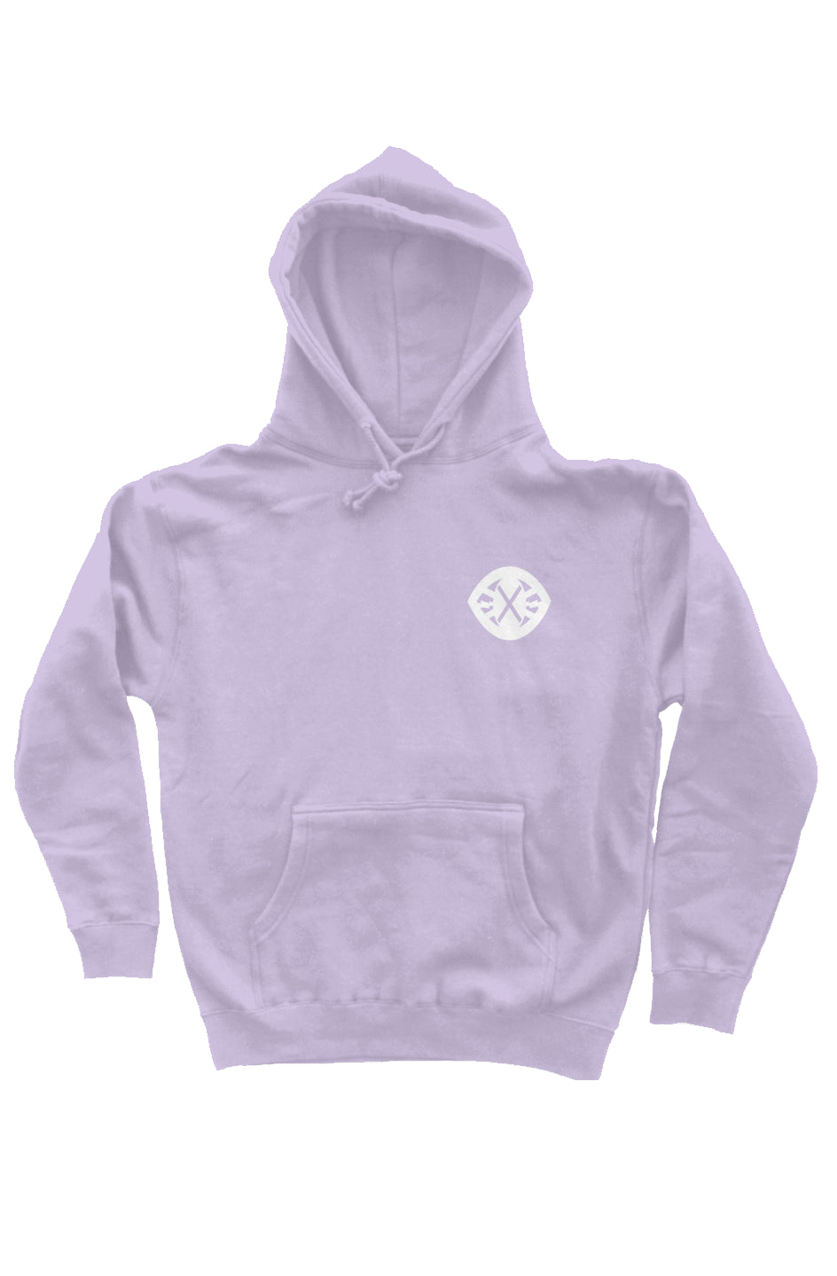 The Invisible Panchos Mother Hoody- White/Lavender