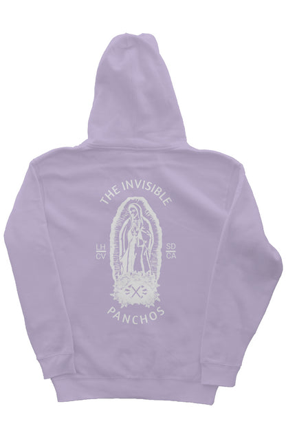 The Invisible Panchos Mother Hoody- White/Lavender