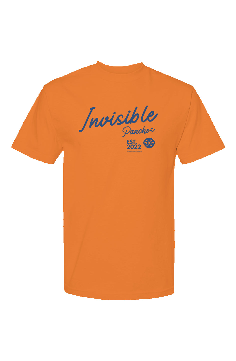 The Invisible Panchos EST T- Blue/ Orange