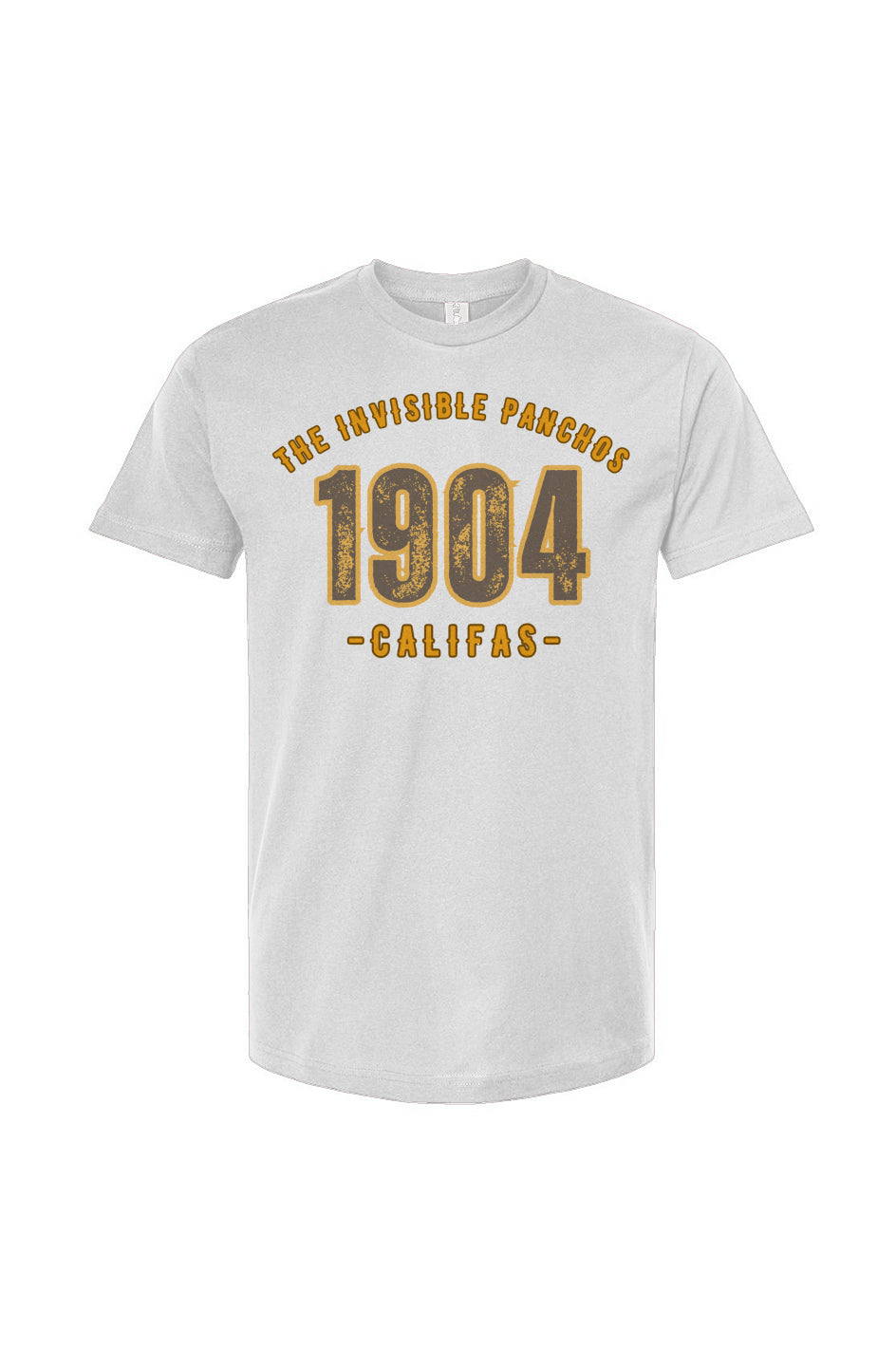 The Invisible Panchos 1904 T- Gold/White