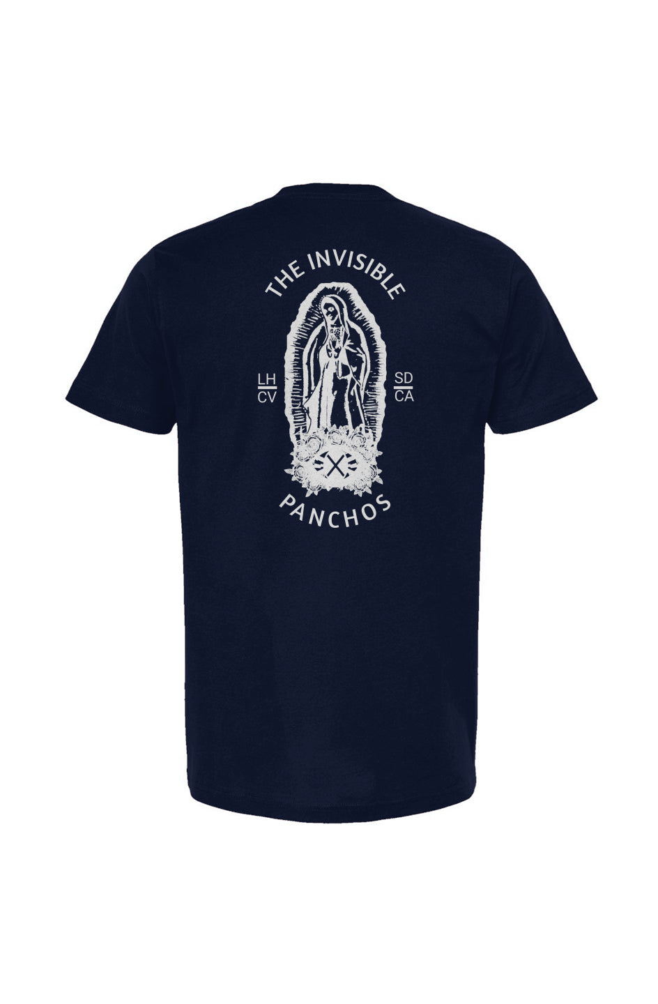 The Invisible Panchos Mother T- White/ Navy