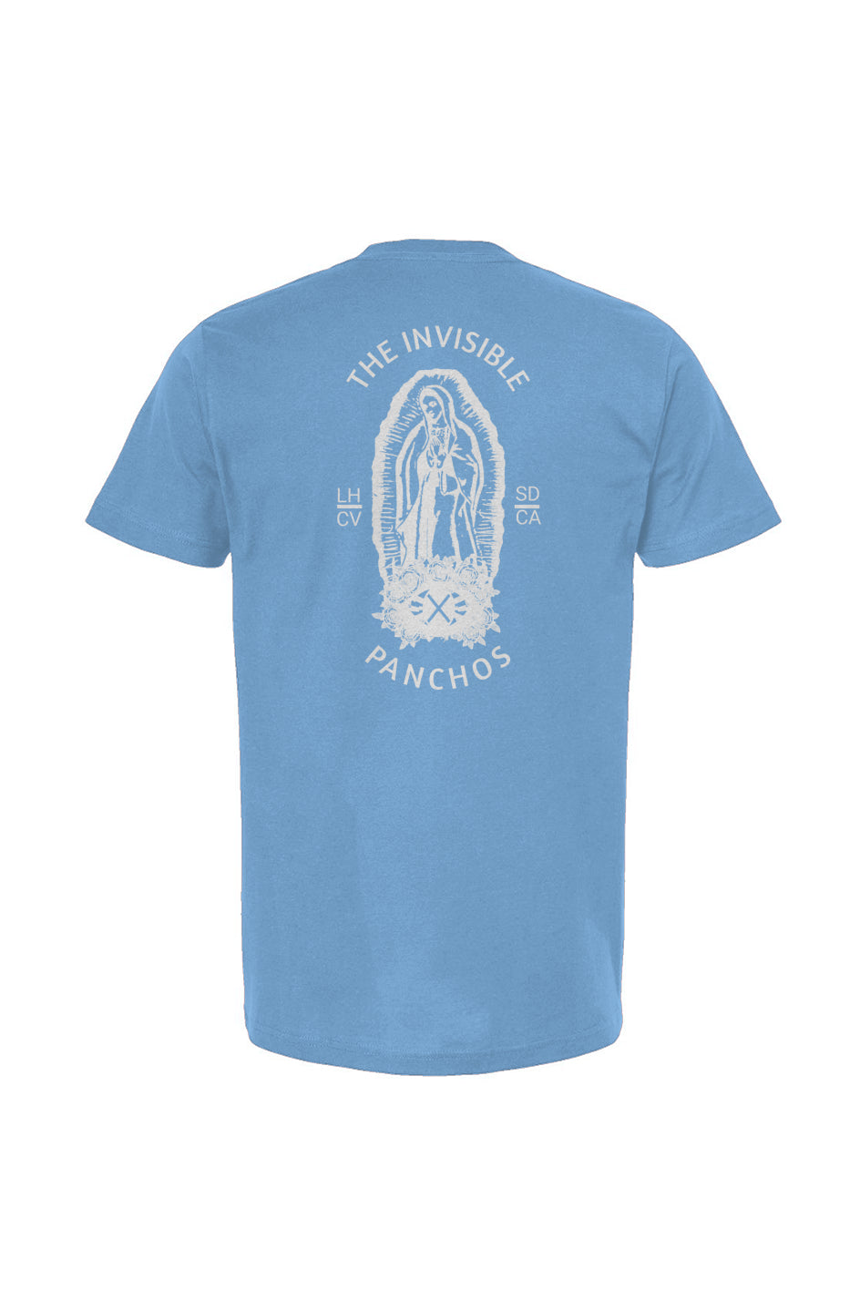 The Invisible Panchos Mother T- White/ B Blue