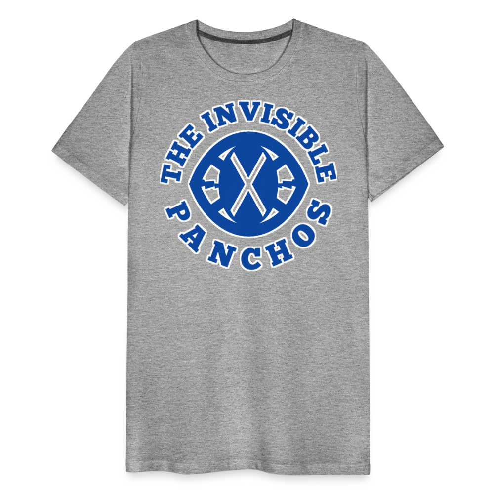 The Invisible Panchos O.G. T (blue/white) - heather gray