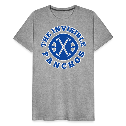 The Invisible Panchos O.G. T (blue/white) - heather gray