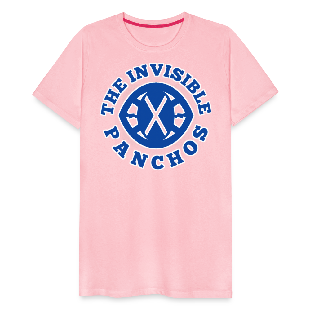 The Invisible Panchos O.G. T (blue/white) - pink