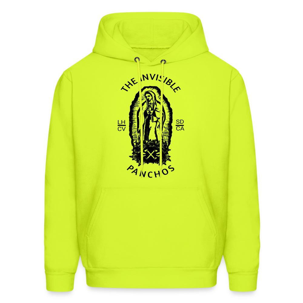 The Invisible Panchos Mother Hoodie (blk) - safety green