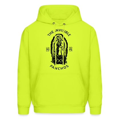 The Invisible Panchos Mother Hoodie (blk) - safety green