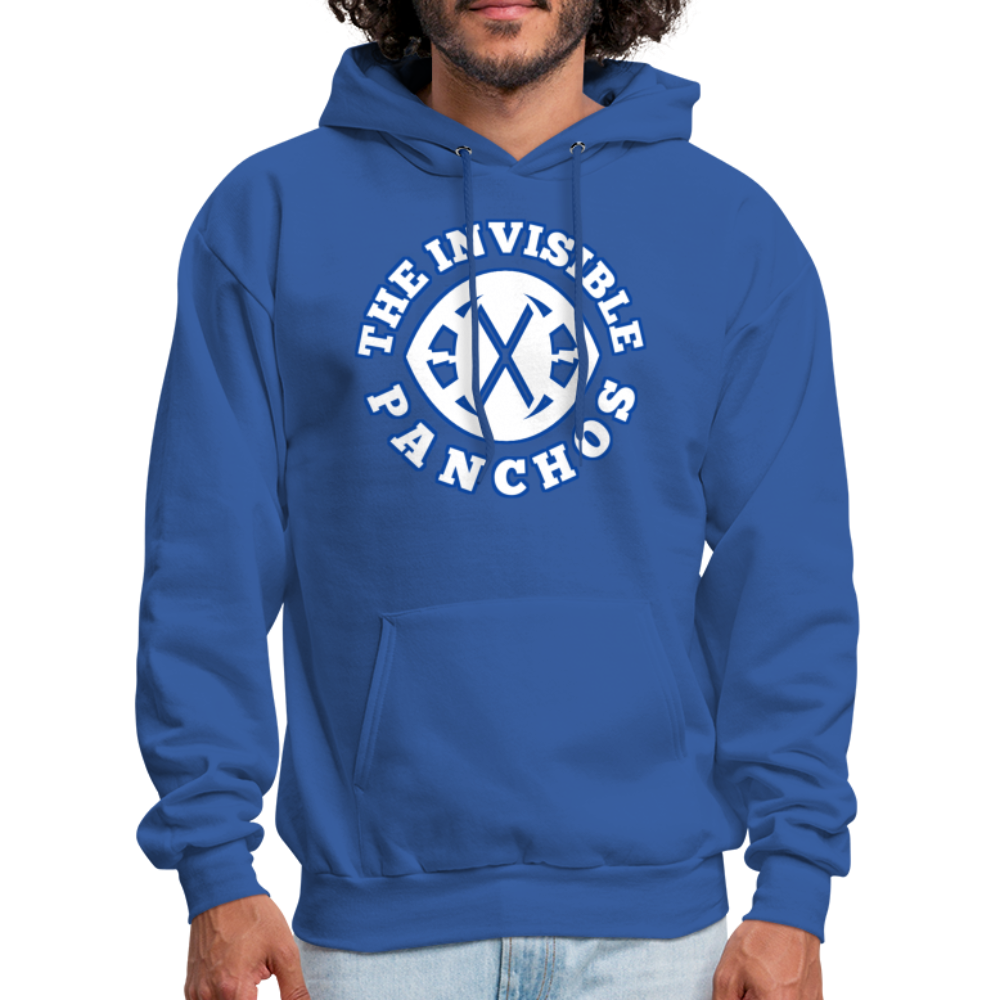 The Invisible Panchos O.G. Hoodie (wht/blue) - royal blue