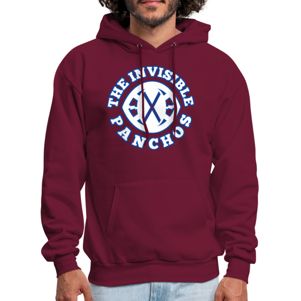 The Invisible Panchos O.G. Hoodie (wht/blue) - burgundy