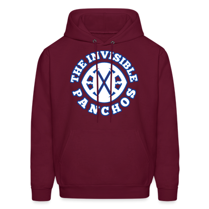 The Invisible Panchos O.G. Hoodie (wht/blue) - burgundy