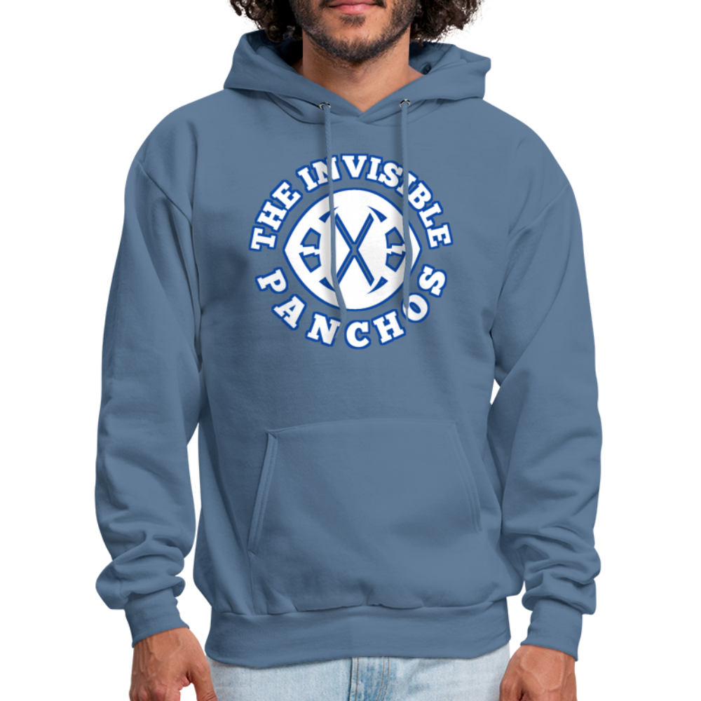 The Invisible Panchos O.G. Hoodie (wht/blue) - denim blue