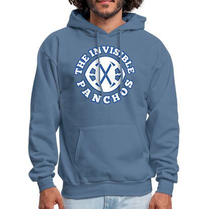 The Invisible Panchos O.G. Hoodie (wht/blue) - denim blue