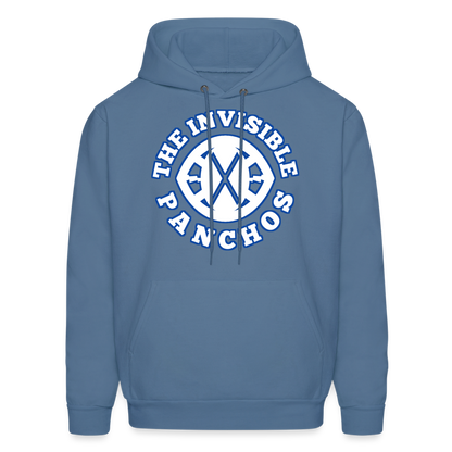 The Invisible Panchos O.G. Hoodie (wht/blue) - denim blue