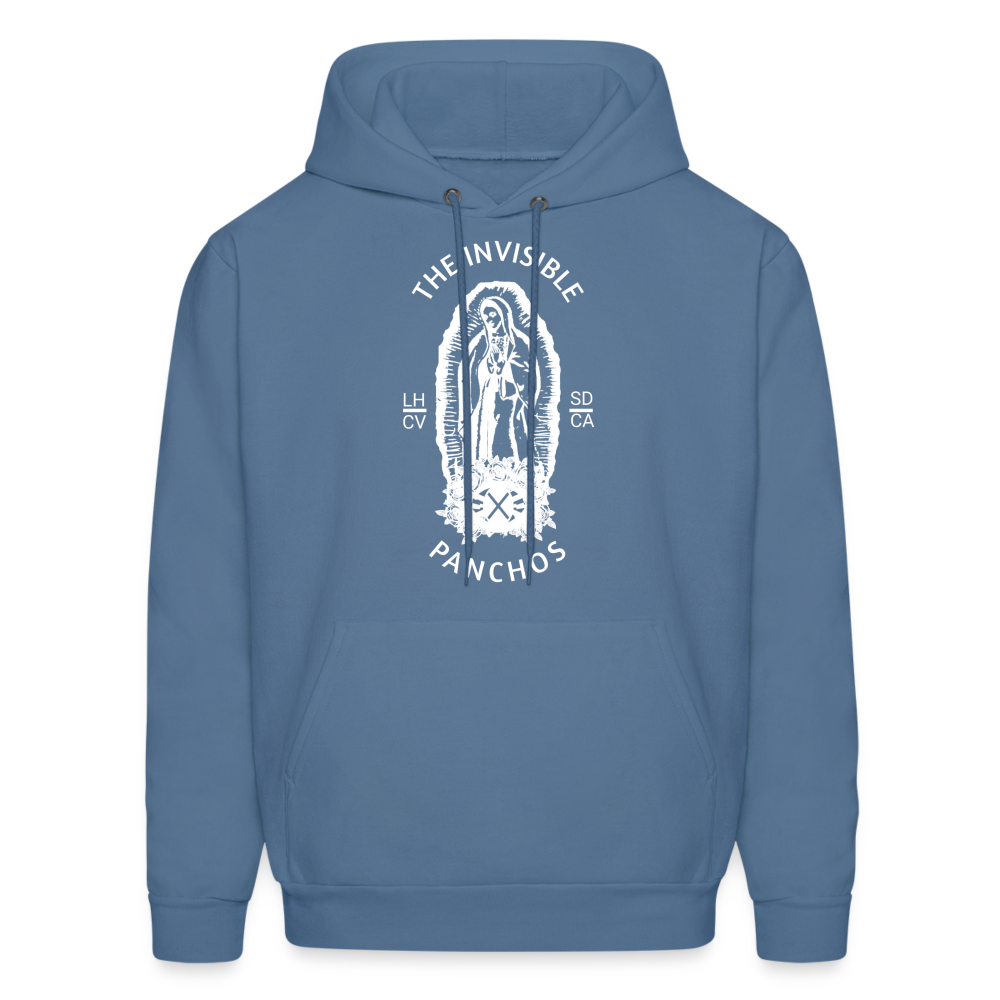 The Invisible Panchos Mother Hoodie (wht) - denim blue