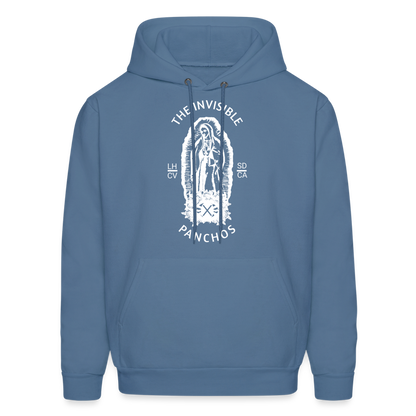 The Invisible Panchos Mother Hoodie (wht) - denim blue