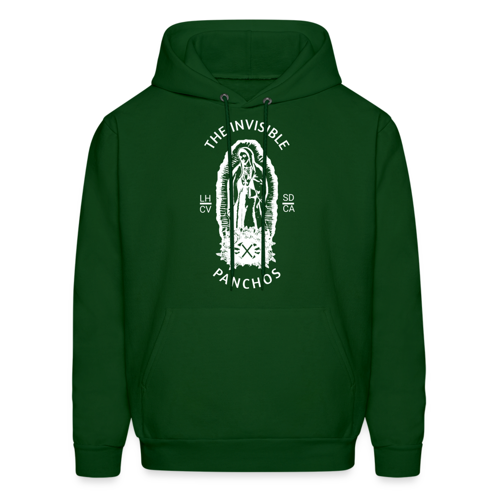 The Invisible Panchos Mother Hoodie (wht) - forest green