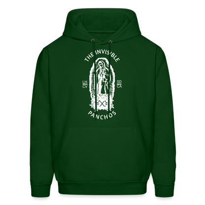 The Invisible Panchos Mother Hoodie (wht) - forest green