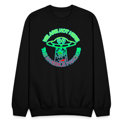 The Invisible Panchos - UFO Hoodie (Flor) - black