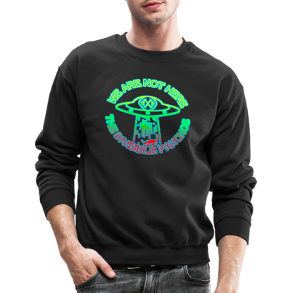 The Invisible Panchos - UFO Hoodie (Flor) - black