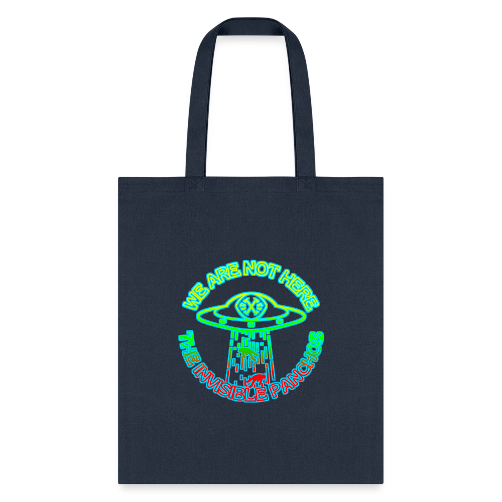 The Invisible Panchos - UFO Tote Bag (Flor) - navy