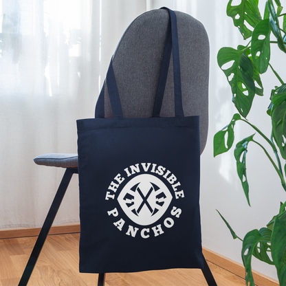 The Invisible Panchos - Tote Bag (Wht) - navy