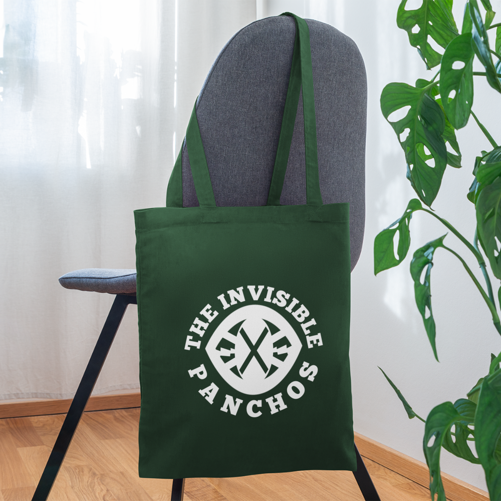 The Invisible Panchos - Tote Bag (Wht) - forest green