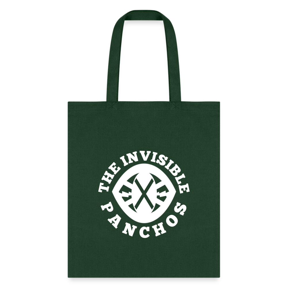 The Invisible Panchos - Tote Bag (Wht) - forest green